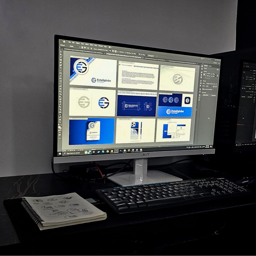 Brand Identity Design Fatah Digital